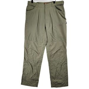 Simms Fishing Utility Pants Mens XL Tan Khaki Gorpcore Hiking